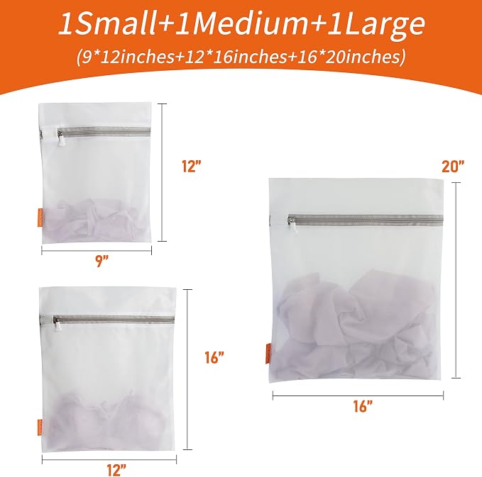 Polecasa Mesh Laundry Bags 3 Pack - Image 6