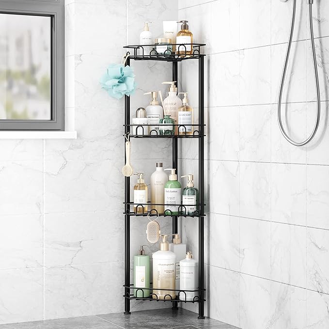 SWTYMIKI Standing Shower Caddy Corner by SwtyMiki-TidyHomeSweetLife