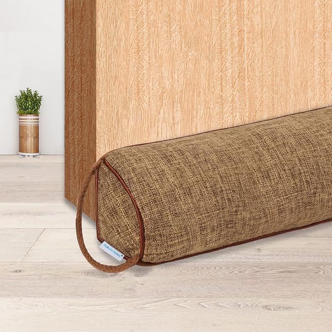 NABOWAN Weighted Door Draft Stopper — Triangular Under-Door Gap Filler by NABOWAN