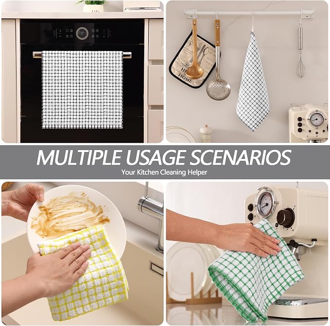 Homaxy Kitchen Towels and Dishcloths Set - Image 6
