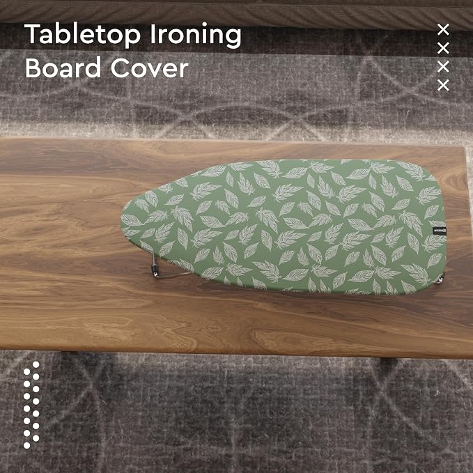 Encasa XO Ironing Board Cover and Pad, Thick Felt 28"x12" - Image 6
