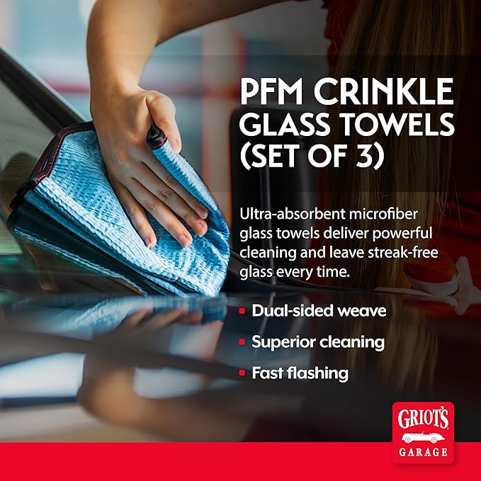 Griot's Garage PFM Crinkle Glass Towels - Image 2