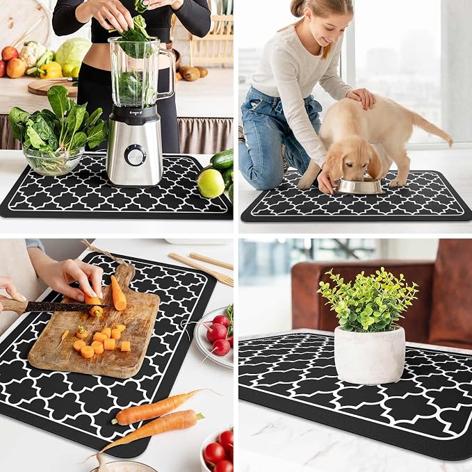 Dish Drying Mat Absorbent Dish Drying Mats - Image 6