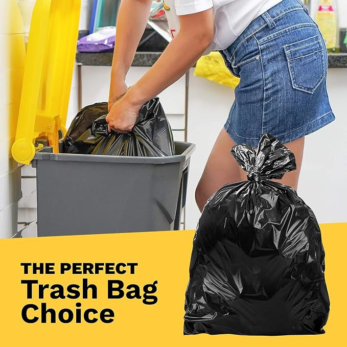 ToughBag 55-60 Gallon Trash Bags – 40’ x 54’ Extra Large Garbage Bags Medium - Image 6