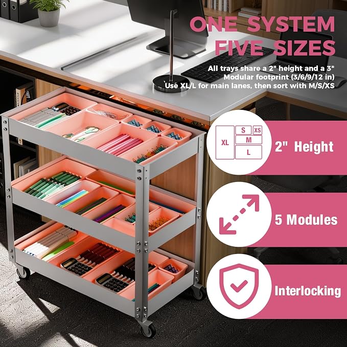 Tool Box Organizer Tray, Toolbox Drawer Organizer - Image 7