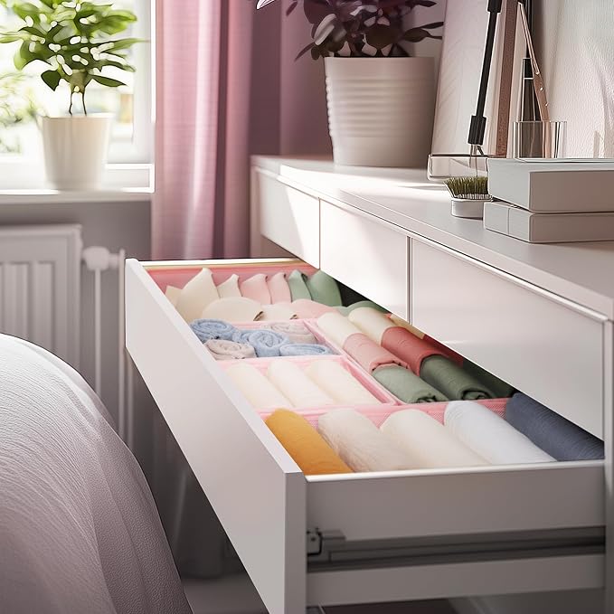 Drawer Organizer Clothes, 21 Pack Dresser Organizer - Image 9