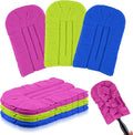 Zubebe 3 Pcs Reusable Duster Refills Fleece, Rose Red by Zubebe