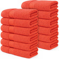 100% Cotton Hand Towels 18x28 Inches, 600 GSM, Soft & Absorbent by AmpleDecor
