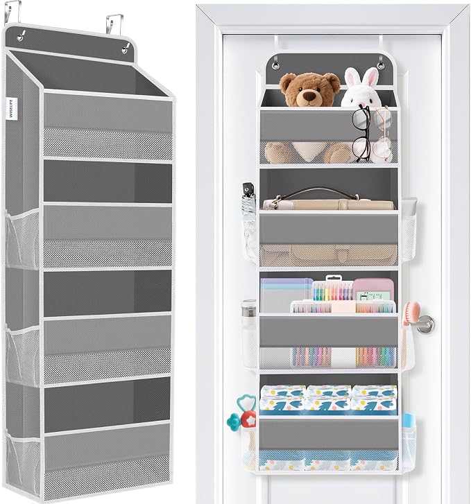 Over The Door Organizer Storage Large Capacity Hanging Bedroom Storage | 4 by WiseLife