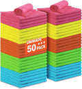 UNIMADE Microfiber Cleaning Cloth, 50PK Reusable Microfiber Cleaning Cloth by Unimade