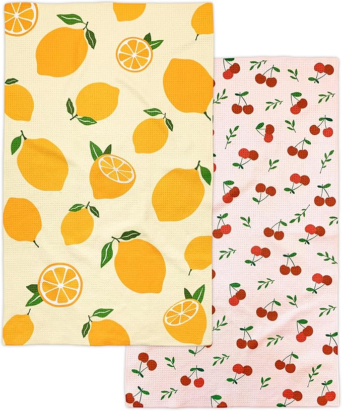 Eulnars Kitchen Towels, Microfiber Tea Towels by Eulnars