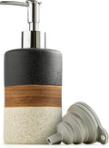 Ceramic Dish Soap Dispenser for Kitchen, Hand Soap Dispenser | Bathroom Soap by Cormomu