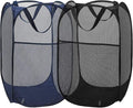 2 Packs Mesh Pop up Laundry Hamper by Buenod