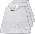 3 Pcs Extra Large Size Dish Drying Mat, Absorbent Microfiber Dishes Drainer Mats by Meirrnyyu