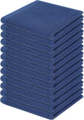Homaxy 100% Cotton Waffle Weave Kitchen Dish Cloths 12-Pack, Ultra Soft by Homaxy