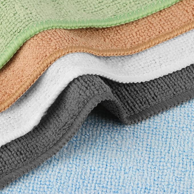 Orighty Washcloths Bulk, 50 Pack Microfiber Face Towels, 12x12 Inch - Image 3