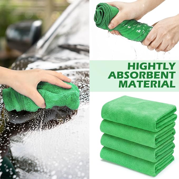 SmoothNovelty 10 Pcs Extra Large Microfiber Cloth 30" x 20" Large Floor - Image 6