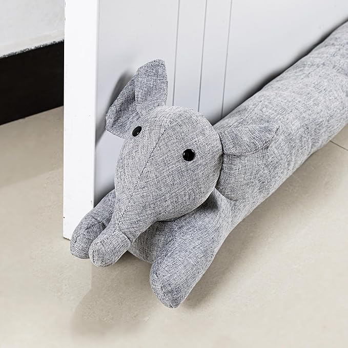 36 Inch Heavy Duty Under Door Draft Stopper, Cute Animals Shape Door & Window by CERAYOU