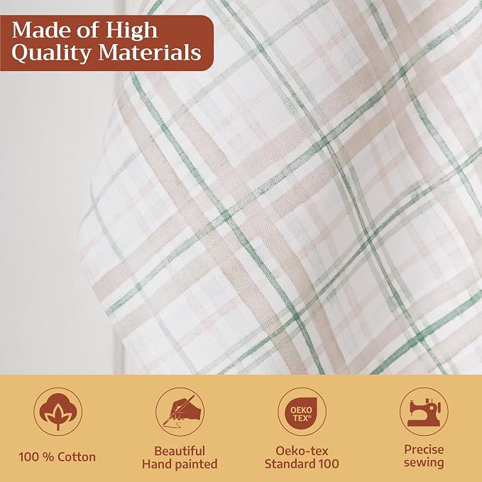 Maison d' Hermine Kitchen Towels Set of 3 Reusable 100% Cotton 27.50" x 20" - Image 3