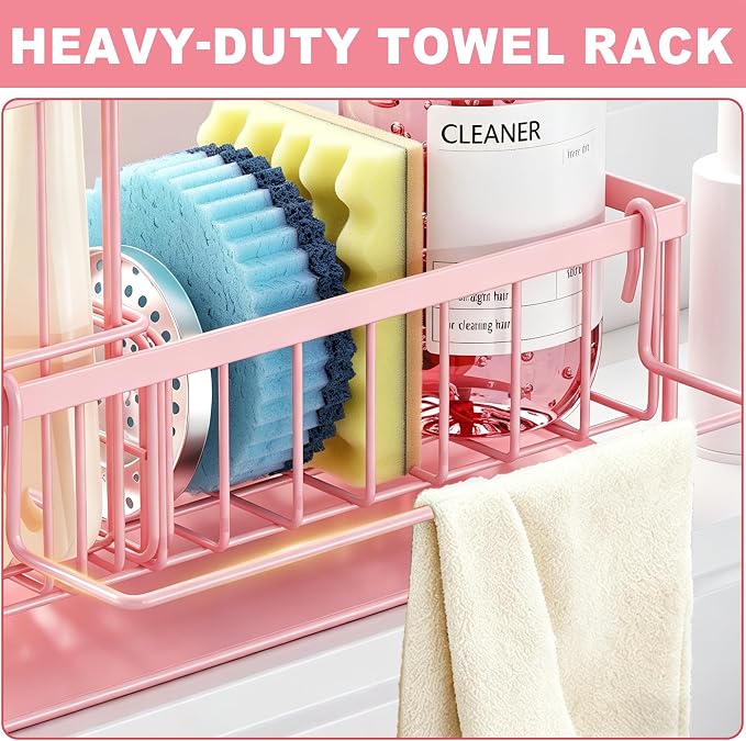 Sponge Holder for Kitchen Sink, Kitchen Sink Caddy, Kitchen Sink Sponge Holder - Image 6