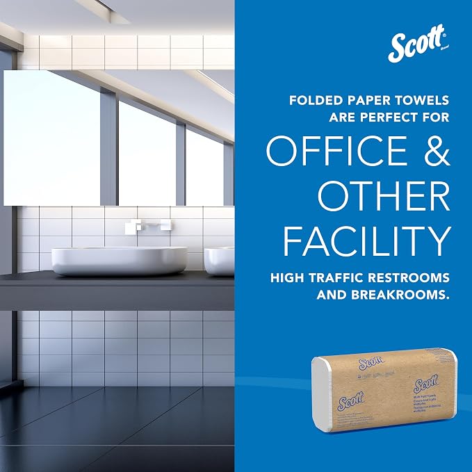 Scott Professional Multifold Paper Towels, 12 x 250 Sheets | Universal - Image 9