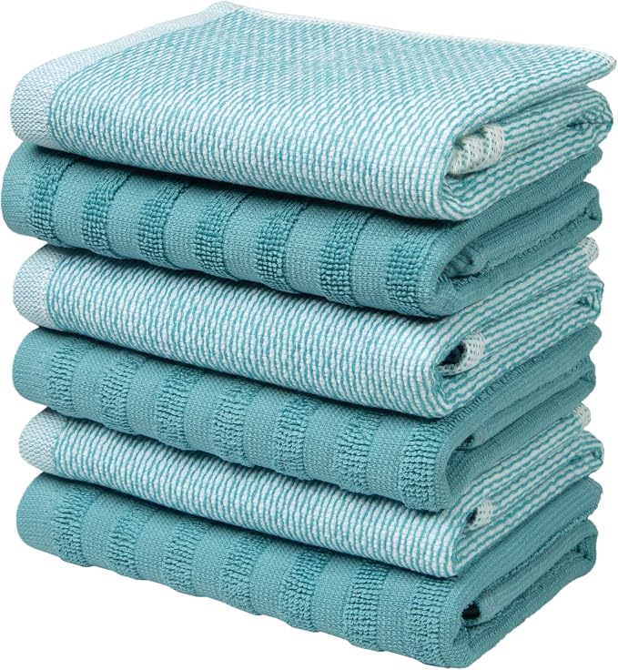 Bumble Premium Dish Cloths 13"x13" | 100% Natural Ring Spun Cotton | 400 GSM | - Image 5