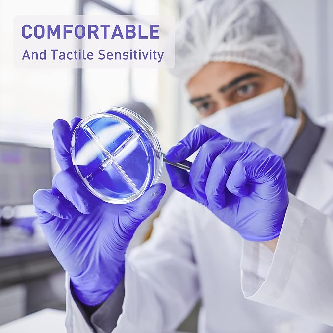 PElPU Nitrile Gloves, Disposable cleaning, Powder Free, Latex Free, Non-Sterile - Image 6