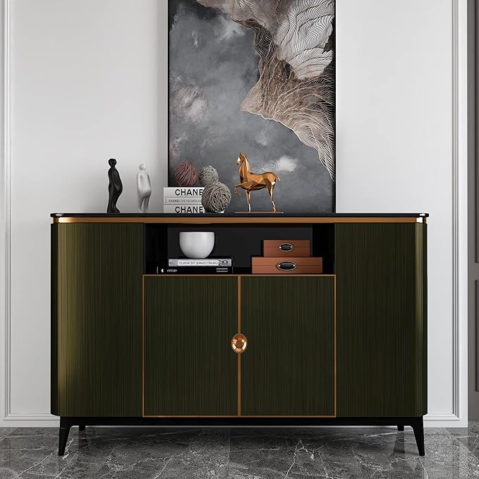 CRE8TIVE Bronze Black Stainless Steel Contact Paper for Appliances 12"x354" Thick Brushed Metallic Wallpaper Stick and Peel Heat Resistant Self Adhesive Vinyl Kitchen Wallpaper for Fridge Dishwasher