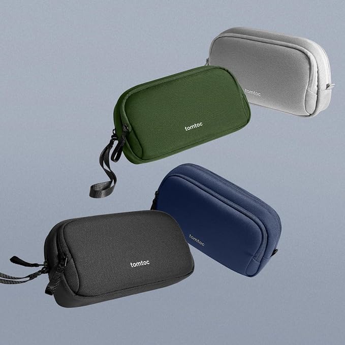 tomtoc Electronic Organizer Travel Case, Dual Compartment Tech Organization | - Image 8