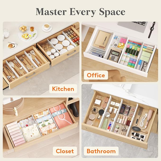 Lifewit 3.2" High Drawer Dividers - Image 11