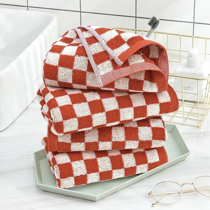 Checkered Hand Towel - Image 6