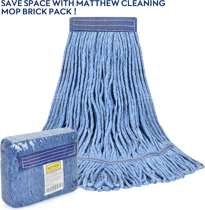 Matthew Cleaning Heavy Duty Mop Head Commercial Replacement - Image 6