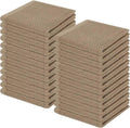 Homaxy 100% Cotton Waffle Weave Kitchen Dish Cloths 24-Pack, Tan | 12 x 12 by Homaxy
