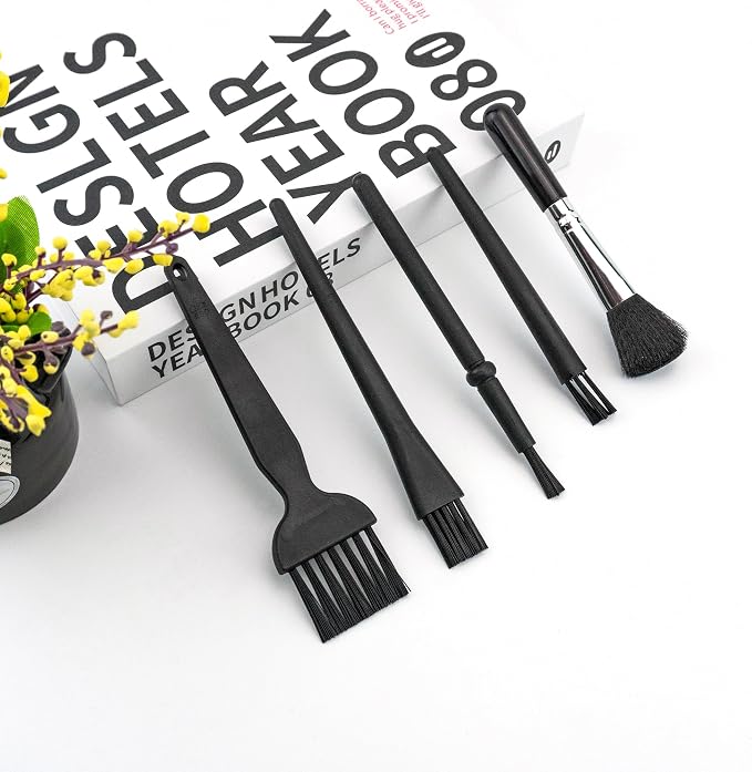 5 PCS Mini Keyboard Brushes, Anti-Static Brush - Image 4