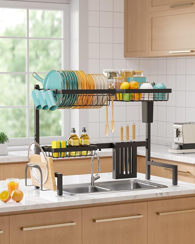 Sakugi Over The Sink Dish Drying Rack - Image 7