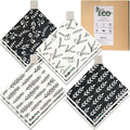 Eulnars Swedish Dishcloths for Kitchen, 8 Pack Flower Reusable Paper Towels by Eulnars