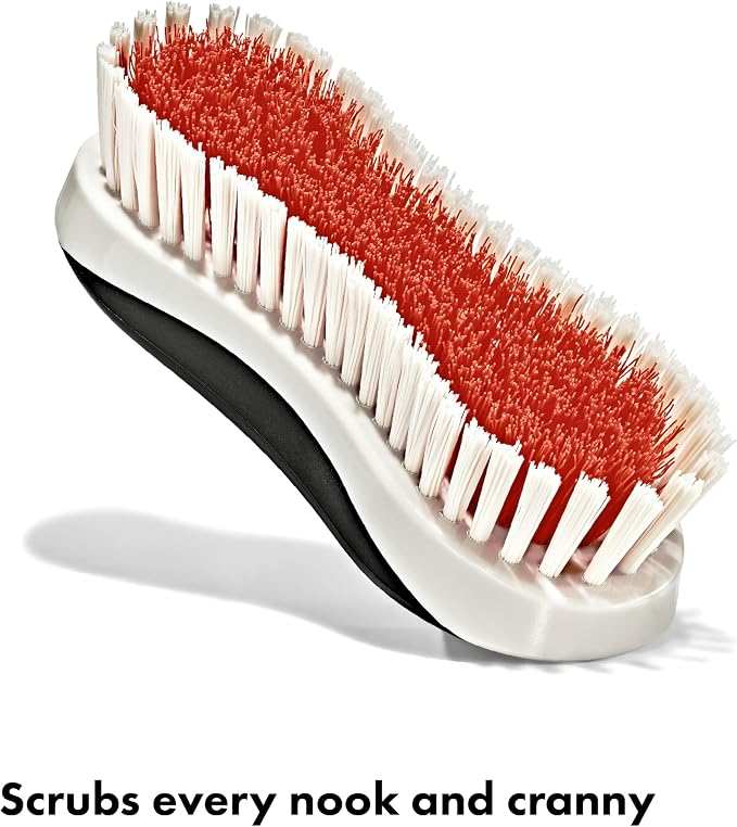 OXO Good Grips Grout Brush & Heavy Duty Scrub Brush Combo Set; Tough, Durable - Image 5