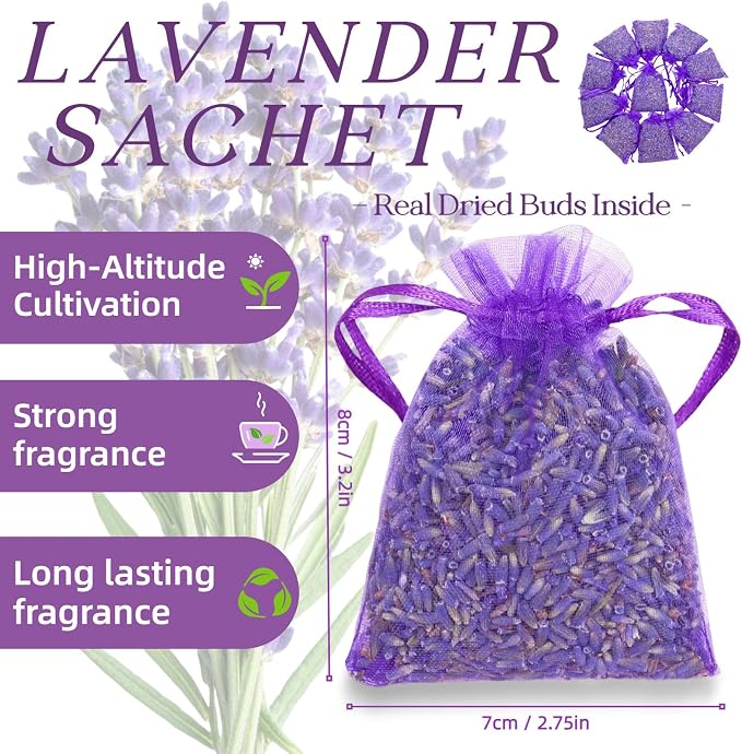 French Lavender Sachets, 20 Pack - Image 4