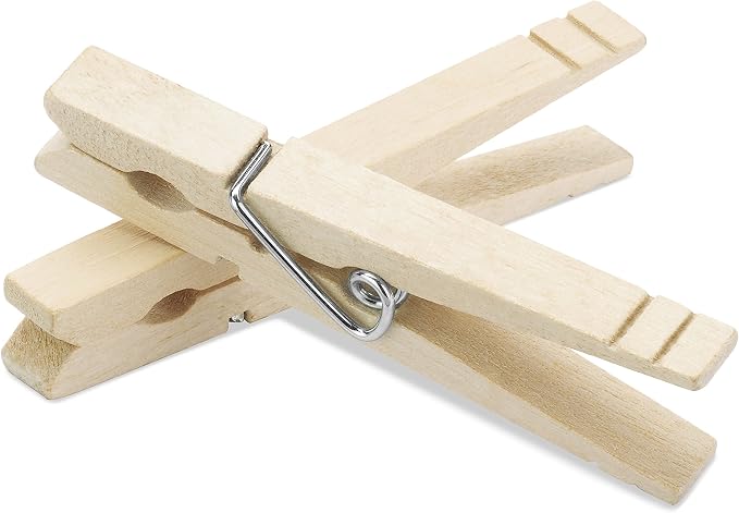 Whitmor Wood Natural Clothespins by Whitmor