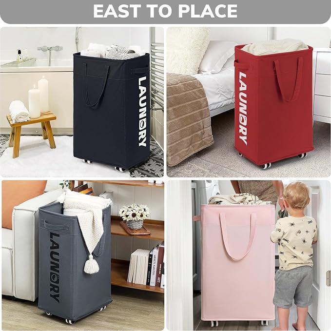 Goodpick 75L Collapsible Laundry Baskets - Image 8