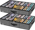 Onlyeasy Sturdy Under Bed Shoe Storage Solution Organizer by Onlyeasy