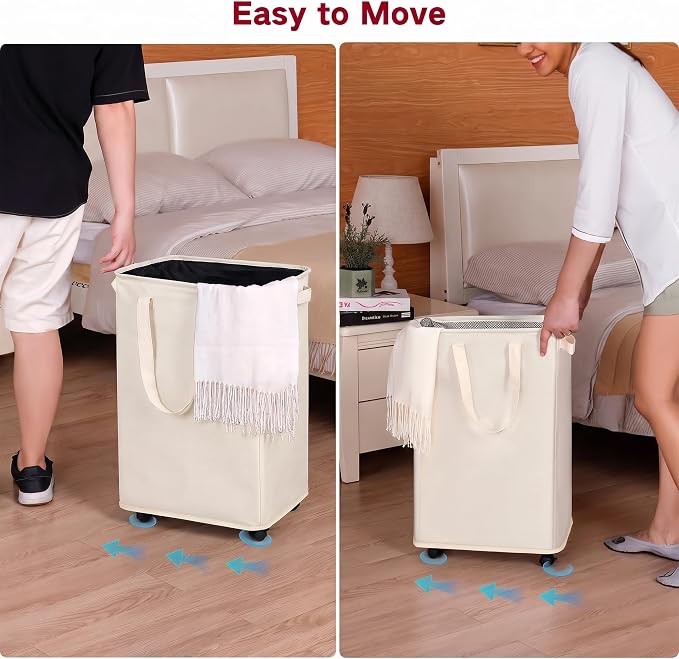 efluky Slim Laundry Hamper - Image 4