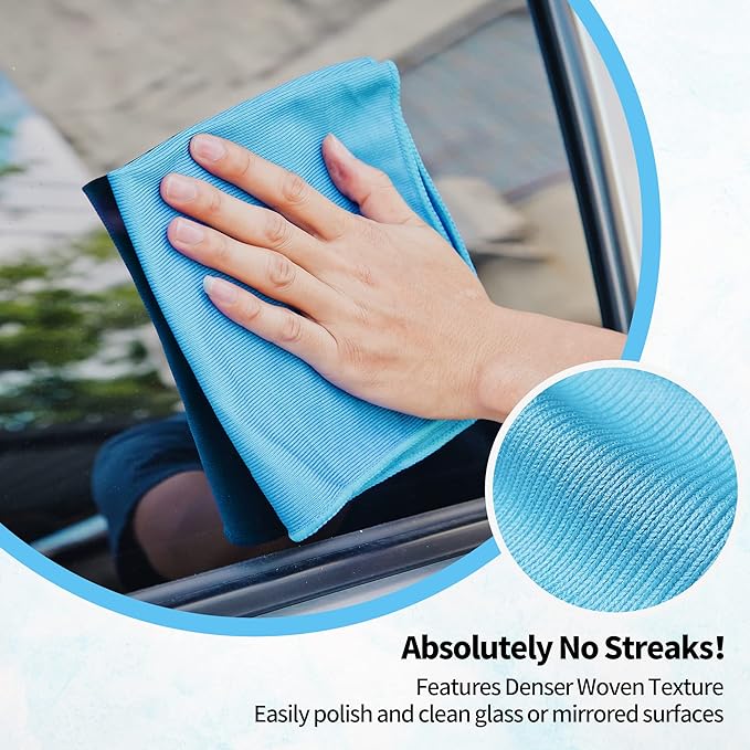 Microfiber Glass Cleaning Cloth - Image 2