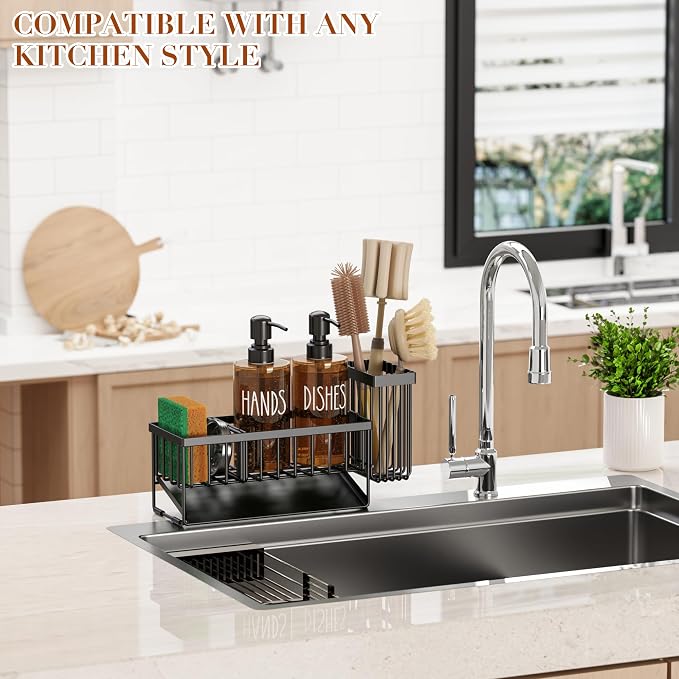 MASADI Kitchen Dish Soap Dispenser Set - Image 6