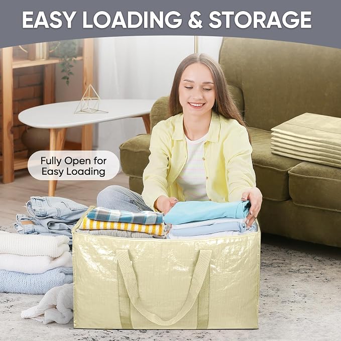 TICONN 6 Pack Extra Large Moving Bags Heavy Duty - Image 7
