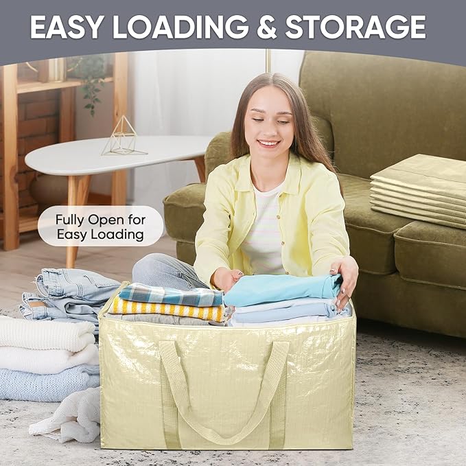 TICONN 2 Pack Extra Large Moving Bags Heavy Duty - Image 7
