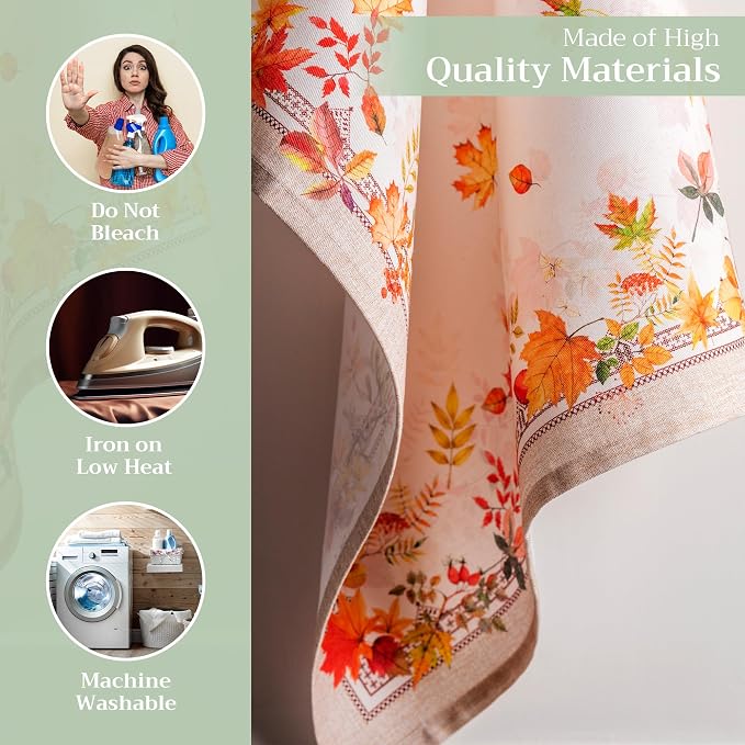 Maison d' Hermine Kitchen Towels Set of 3 Reusable 100% Cotton 27.50" x 20" - Image 3