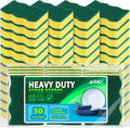 AIDEA Sponges Kitchen, 50-PK Heavy Duty Dish Sponge Kitchen, Scrub Sponges | by AIDEAHOME