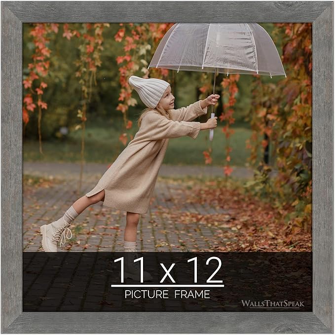 wallsthatspeak 11x12 American Barn Picture Frame for Puzzles Posters Photos or Artwork
