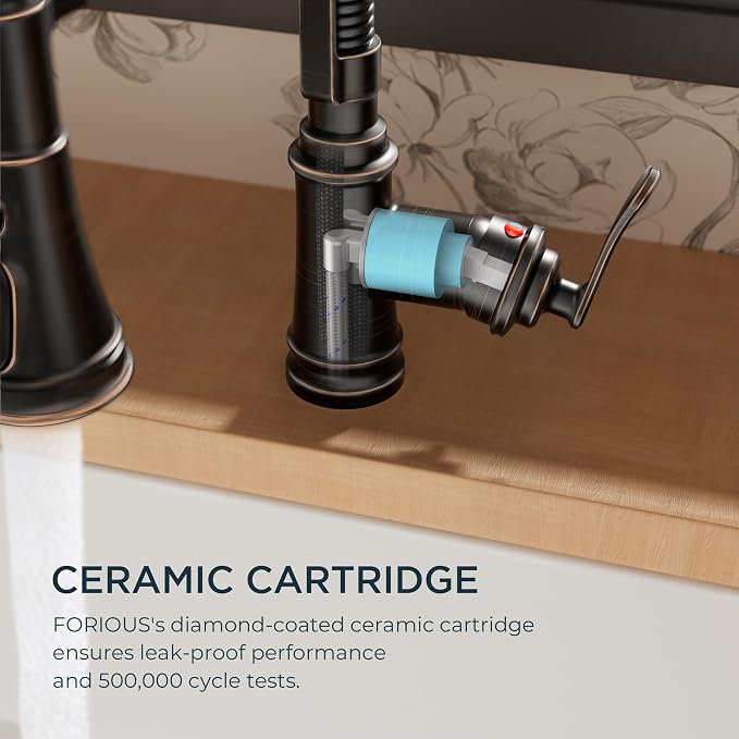 FORIOUS Atique Kitchen Faucet - Image 6
